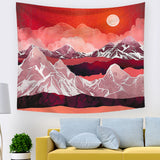 Art Mountain And Dusk Home Decor Tapestry IB24477