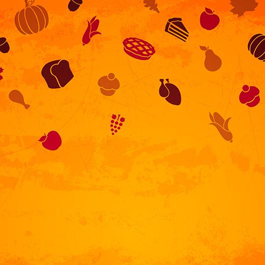 Autumn Background for Thanksgiving Day Portrait Backdrops IBD-19688 - iBACKDROP-candyland backdrop, fall backdrop, photoshoot backdrop, thanksgiving backdrop, wedding photo booth backdrop, white photography backdrop