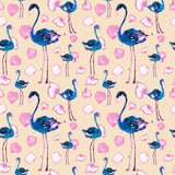 Cute Animal Background Watercolor Flamingo Decorative Backdrop Photography IBD-19998 - iBACKDROP-Animal Backdrops, Baby Kid Backdrops, Flamingo, For Photography, Patterned Backdrops, Photo Background, Photography Background, Portrait Photo Backdrop, Watercolor