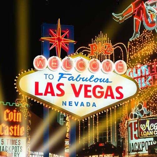 Attractions Iconic Landmarks Las Vegas Backdrop G-165 - iBACKDROP-personalized photo backdrop, press conference backdrop, rainbow backdrop