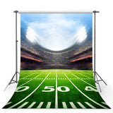 Football Background Green Backdrops G-363