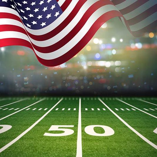 Football Background Green Backdrops G-365 - iBACKDROP