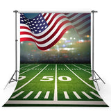 Football Background Green Backdrops G-365