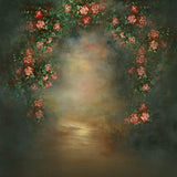 Patterned Backdrops Flower Backdrop Blurry Backgrounds G-436 size: 10x10