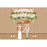 Wedding Backdrops Couple Backdrops Pink Background G-719