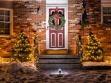 Christmas Tree And Wreath Decored Door Backdrop IBD-246953