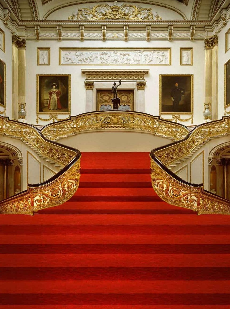 Red Carpet Backdrops Party Backdrops Gold Background lv-2731 size:1.5x2