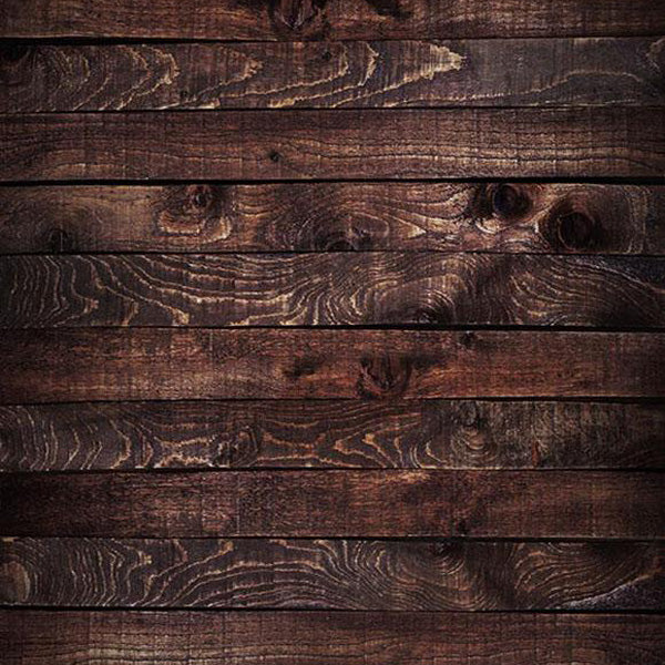 Vintage Portrait Dark Wood Wall Backdrop S-2957 600 × 600px