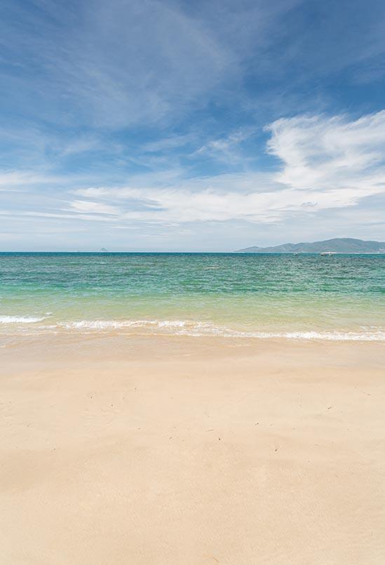 Beach Backdrops Blue Backdrops S-3149 - iBACKDROP-Beaches Backdrops, sky backdrop