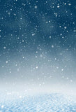 Shining Snow and Blizzard Background Winter Backdrop IBD-19615