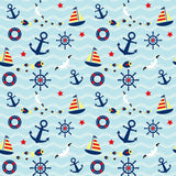 Baby Room Decoration Background Cartoon Sailor Ocean Stripe Photography Backdrop IBD-20050 - iBACKDROP-Baby Backdrop, Baby Kid Backdrops, Baby Room Decoration, Cartoon backdrop, Cartoon Fairytale Backdrop, Children Cartoon Background, For Photography, Ocean Backdrops, Photography Background, Sailor, Striped Backdrops