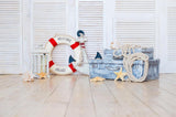 Beach Background Children Photography Backdrops IBD-19333 - iBACKDROP-Baby Kid Backdrops, Beautiful Backdrops, Cartoon Fairytale Backdrops, Green Backdrop, Jungle Backdrop, Tree Backdrops