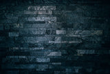 Black Portrait Brick Wall Backdrop For Photography IBD-24357