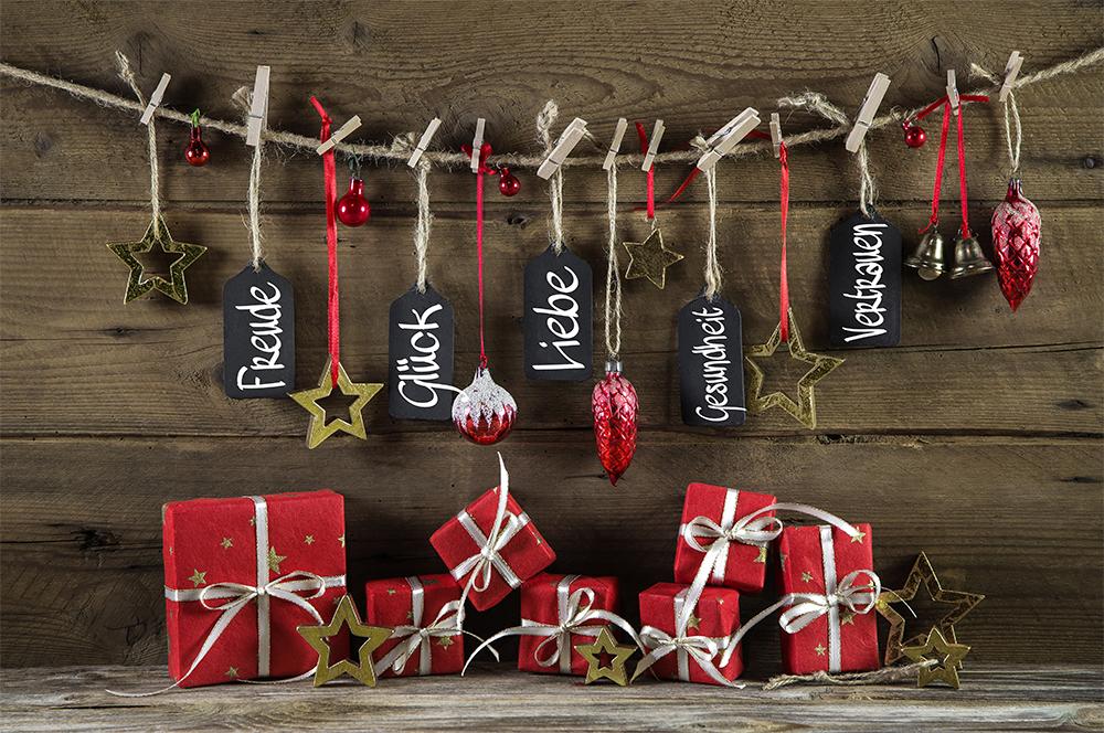 Boarding Gift Pendant Background Christmas Backdrops IBD-19212