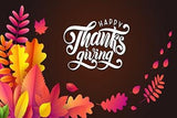 Bright Color Festival Thanksgiving Red Leaf Background Photography Portrait Backdrops IBD-19648