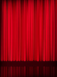 Bright Theater Red Curtain Background Stage Performance Photo Backdrop IBD-19810