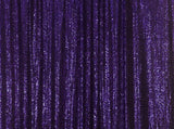 Cadbury Purple Sequins Backdrop Sequin Fabric Mermaid Sequin Fabric IBD-24140 (With Pocket)
