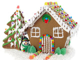 Cake Snow House Background Christmas Backdrops for Party Ideas IBD-19232