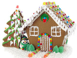 Cake Snow House Background Christmas Backdrops for Party Ideas IBD-19232