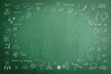 Childhood Imagination Painting on Blackboard Background IBD-19635 - iBACKDROP