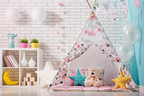Children Warm Tent Lovely Background Photography Portrait Backdrops IBD-19638