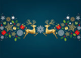 Christmas Atmosphere Background Baby Shower Backdrops IBD-19240