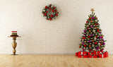 Christmas Photography Wall Background Festvial Backdrops IBD-19396