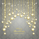 Christmas Star Pendant Background Photography Backdrops IBD-19397