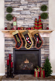 Christmas Wallpaper Socks  Background Festival Backdrops IBD-19262