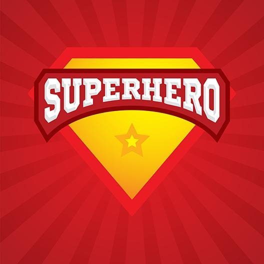 Cool Red Theme Cosplay Superhero Background Superman Backdrop for Photography IBD-19720