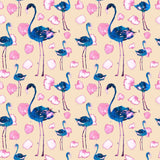 Cute Animal Background Watercolor Flamingo Decorative Backdrop Photography IBD-19998 - iBACKDROP-Animal Backdrops, Baby Kid Backdrops, Flamingo, For Photography, Patterned Backdrops, Photo Background, Photography Background, Portrait Photo Backdrop, Watercolor