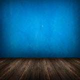 Dark Old Blue Room Background Photography Backdrop for Portrait IBD-19575