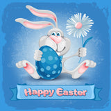 Easter Rabbits And Egg Backdrop For Photography IBD-24536