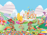 Fairy Candy Kingdom Background For Photography IBD-24561