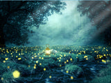 Fairy Green Forest Background For Photography IBD-24562