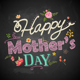 Festival Background Blackboard Newspaper Happy Mothers Day Subtitles Backdrop IBD-20122 - iBACKDROP-backdrop for photography, backdrop photography, Blackboard Newspaper, festival backdrops, Festival Background, For Photography, Happy Mothers Day, mother's day, Photography Background, Subtitles Backdrop, Traditional Festival