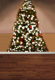 Christmas Photography Backdrop Wood flooring Background G-025