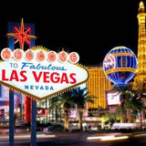 Attractions Iconic Landmarks Las Vegas Themed Eiffel Tower Backdrop G-161 - iBACKDROP-customized backdrop, diy christmas photography backdrop, farm backdrop, new years eve backdrop, peter pan backdrop