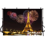 Attractions Backdrops Scenic Backdrops Cheap Background Eiffel Tower G-169 - iBACKDROP-Attractions Backdrops, Cheap Background, Scenic Backdrops