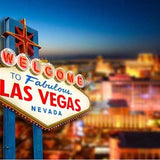 Attractions & Iconic Landmarks Backdrops Colored Eggs Las Vegas Backdrops G-174 - iBACKDROP-Attractions Backdrops, sky backdrops
