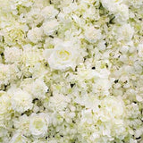 Patterned Backdrops Flower Wall Background White Backdrop G-184 - iBACKDROP