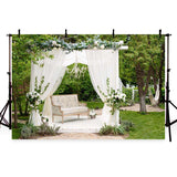 Wedding Backdrops White Background G-210