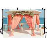 Wedding Backdrops Curtains Backdrops Pink Background G-224