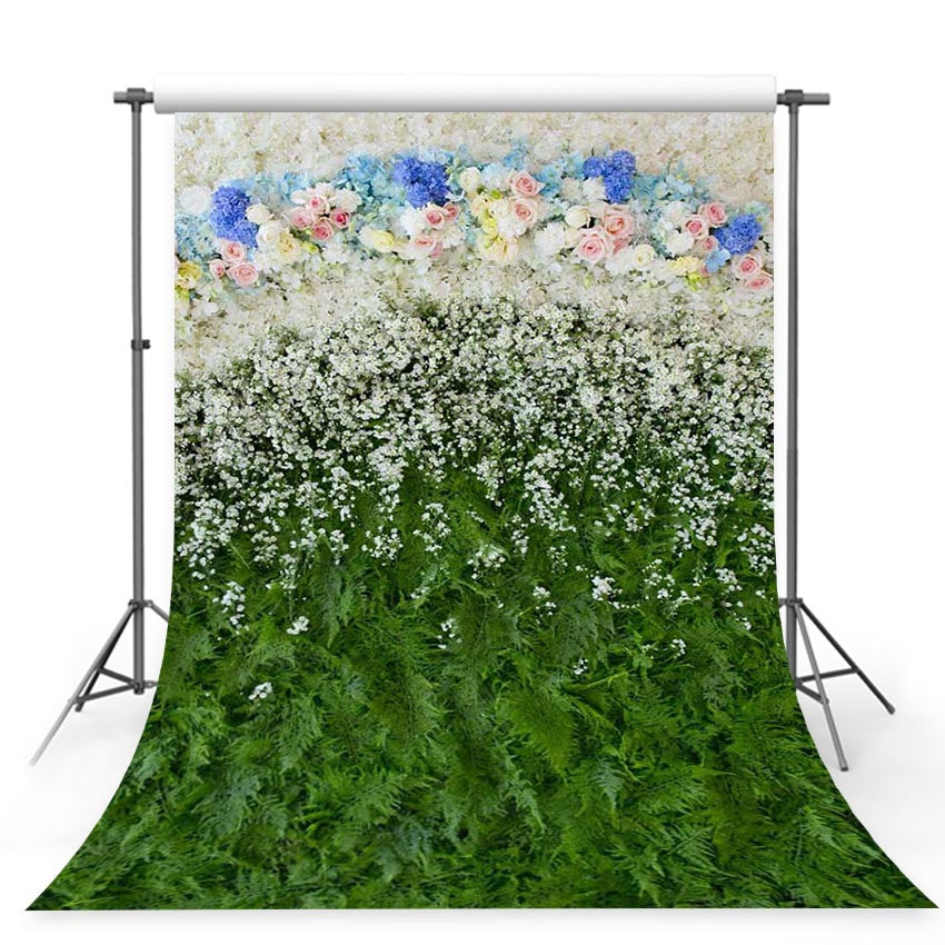 Patterned Backdrops Grass Backdrop Wall Backgrounds G-239