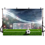 Soccer Backdrops Green Backdrop G-265