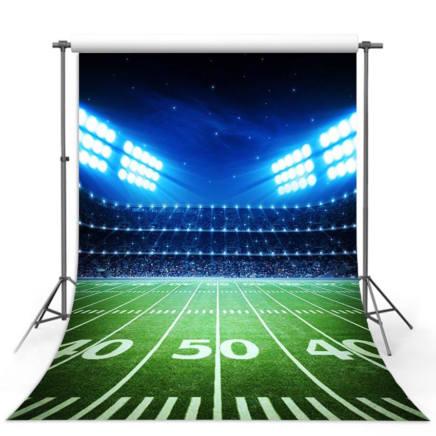Football Background Red Backdrops G-289-1