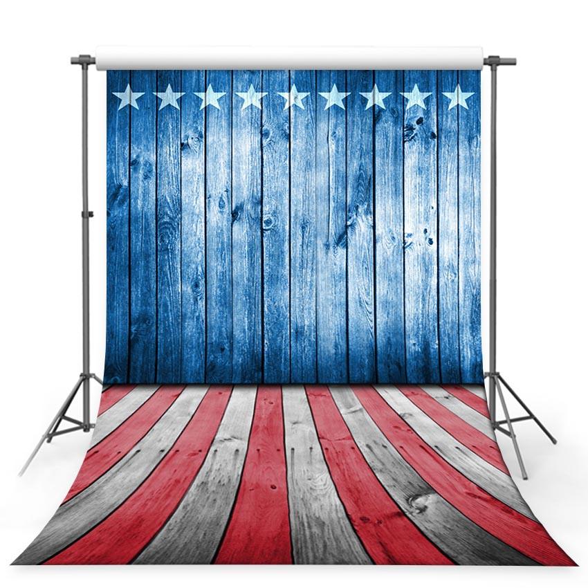 Wood Backdrops Wooden Backdrop American Flag Backgrounds G-328