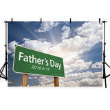 Father's Day Backdrop Sky Backdrop G-332