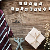 Father's Day Backdrop Brown Backdrop G-337 - iBACKDROP