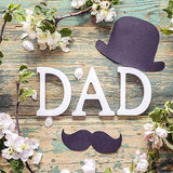 Father's Day Backdrops Wood Backdrops Flowers Background G-338 - iBACKDROP